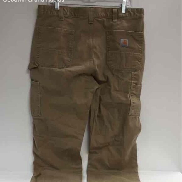 Mens Size 36x36 Carhartt Relaxed Fit Canvas Work Pants - Picture 2 of 4